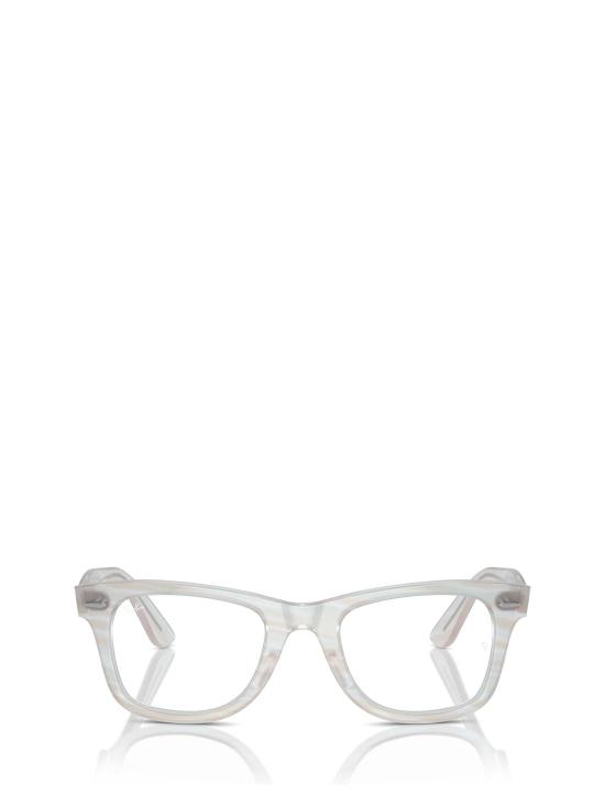 26FW 레이밴 안경 RX4340V 8382 PHOTO STRIPED LIGHT BLUE