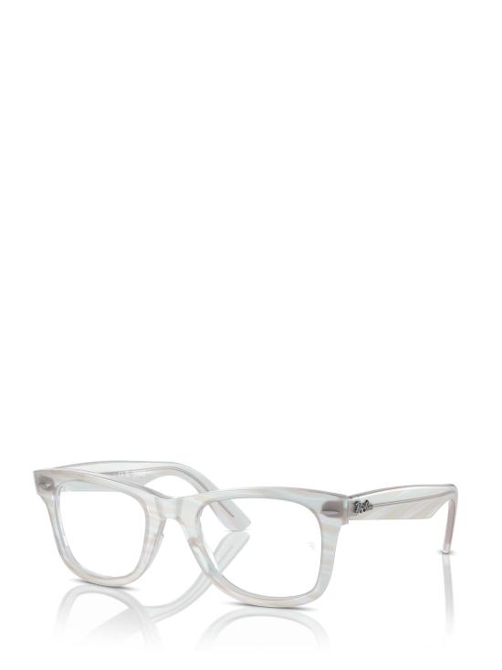 26FW 레이밴 안경 RX4340V 8382 PHOTO STRIPED LIGHT BLUE - RAY BAN