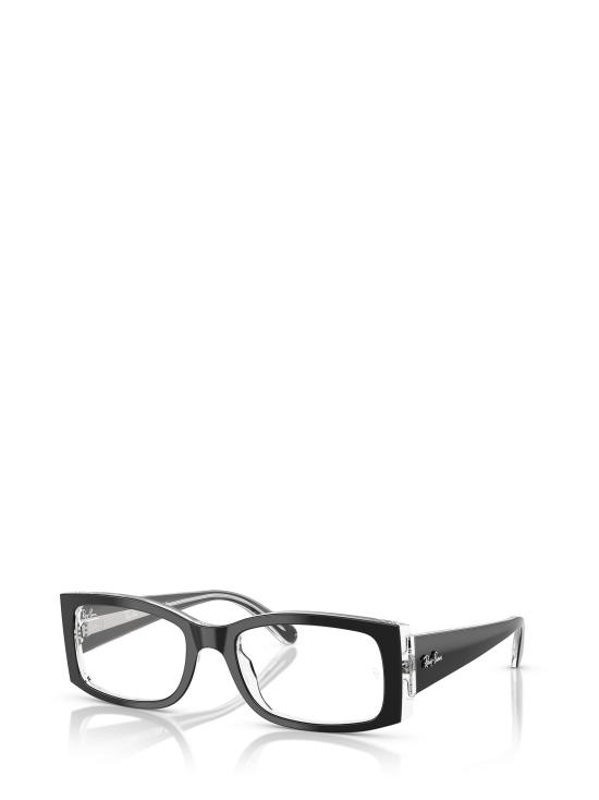 25FW 레이밴 안경 RX5434 2034 BLACK ON TRANSPARENT - RAY BAN