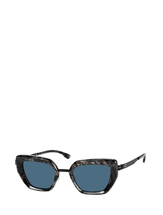 26FW 아이씨베를린 선글라스 NIKA SUN BLACK NIGHT FLAKES - IC! BERLIN