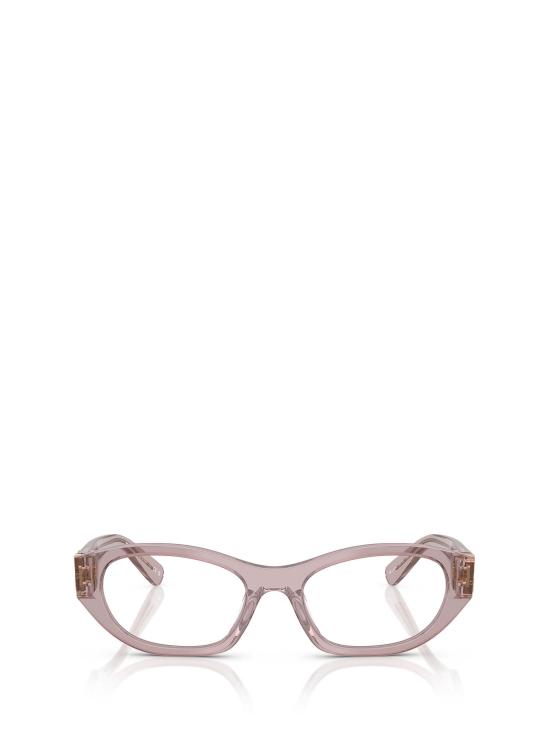 26FW 미우미우 안경 MU 03WV 12W1O1 MAUVE TRANSPARENT