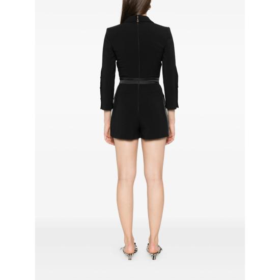 25FW 엘리자베타프랜치 점프수트 TU05956E2 110 BLACK - ELISABETTA FRANCHI