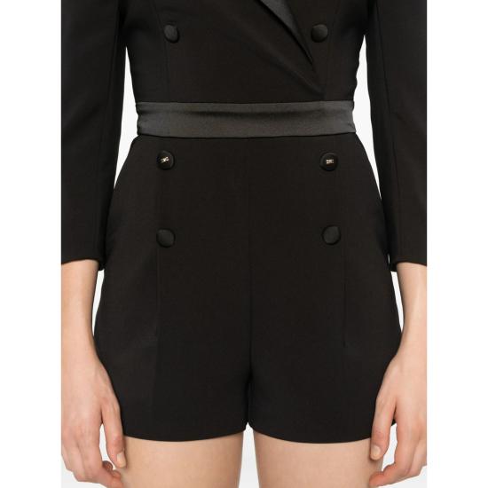 25FW 엘리자베타프랜치 점프수트 TU05956E2 110 BLACK - ELISABETTA FRANCHI