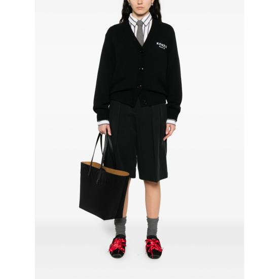 25FW 겐조 가디건 FF62CA7063LA 99J BLACK - KENZO