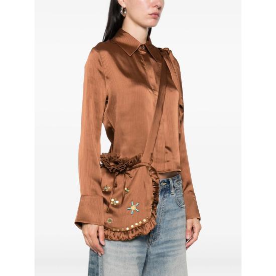 25FW 시에드레스 블라우스 WPF25TP09 SEZANNE BROWN - SIEDRES