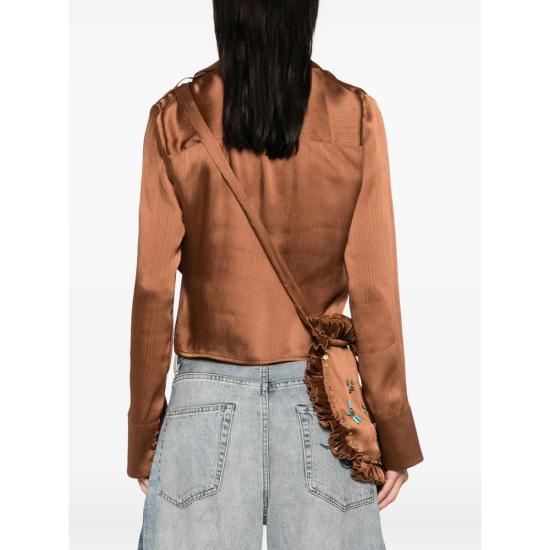 25FW 시에드레스 블라우스 WPF25TP09 SEZANNE BROWN - SIEDRES