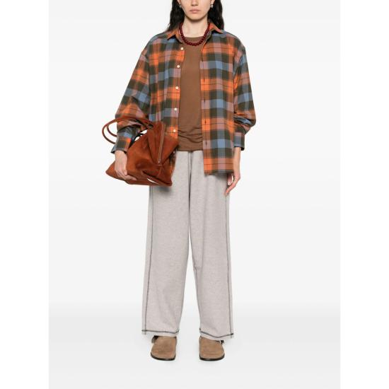 25FW 베이스레인지 탑 TOLS BL LONG SLEEV OCULA BROWN - BASERANGE