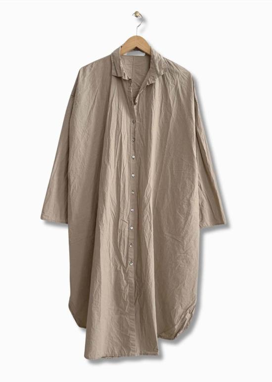  앨범 디 파밀리아 롱 원피스 Album Di Famiglia 앨범 셔츠 드레스 - ALBUM DI FAMIGLIA