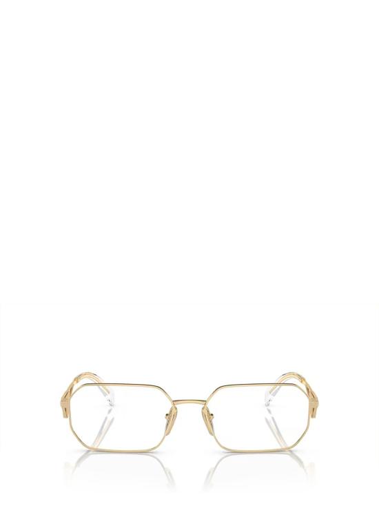 26FW 프라다 안경 PR A53V ZVN1O1 PALE GOLD