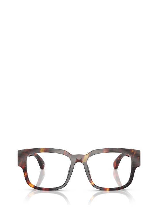 26FW 알랭미끌리 안경 A03504M 002 STRIPED BROWN HAVANA