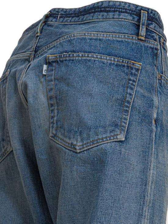  논네이티브 데님 팬츠 드웰러 5p 진스 블루 - NONNATIVE