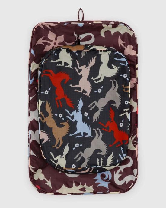  바쿠 캐리어 바구 라지 패킹 큐브 세트 웨스턴 컷아웃 패킹 큐브 세트 - BAGGU