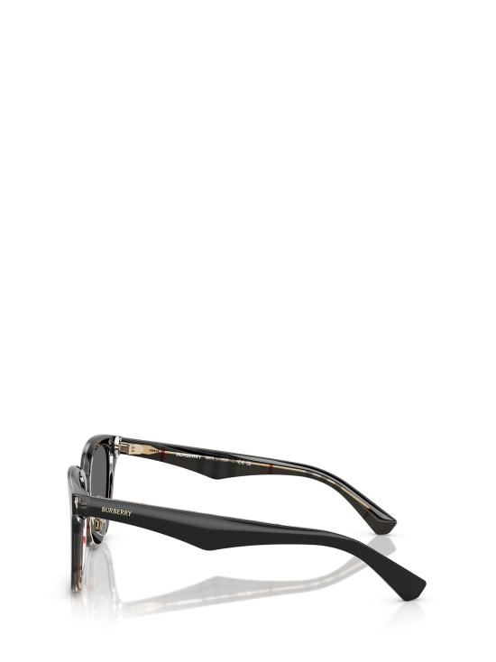 26FW 버버리 선글라스 BE4446D 412187 TOP BLACK ON VINTAGE CHECK - BURBERRY