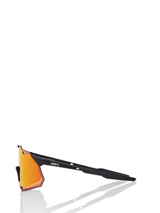 26FW 100퍼센트 선글라스 HYPERCRAFT XS SOFT TACT BLACK HIPER RED MULTILAYER MIRROR LENS - 100PERCENT