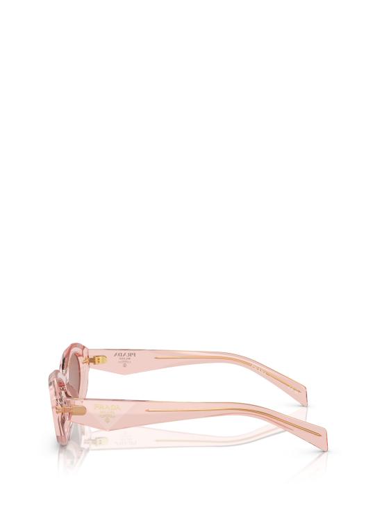26FW 프라다 선글라스 PR 26ZS 19Q10D TRANSPARENT PEACH - PRADA