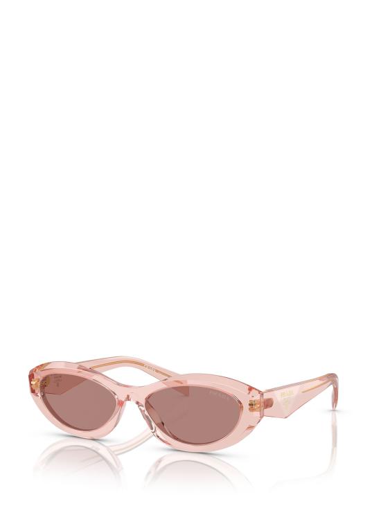 26FW 프라다 선글라스 PR 26ZS 19Q10D TRANSPARENT PEACH - PRADA