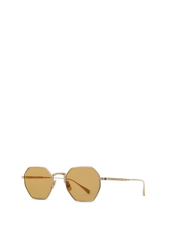 26FW 미스터 라이트 선글라스 EDEN S B12KG SFTUG BRUSHED 12K WHITE GOLD SEMI FLAT TUSCAN GOLD - MR. LEIGHT