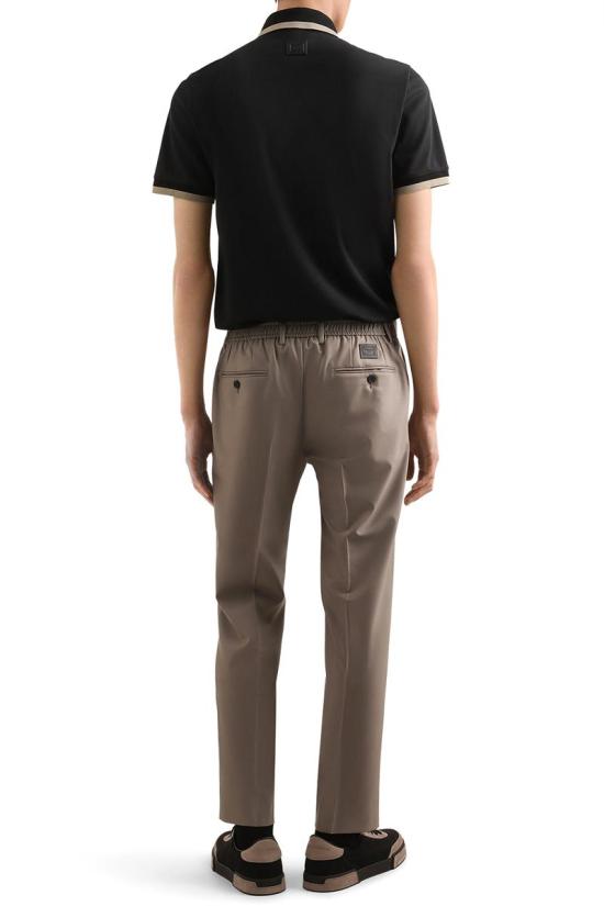 25FW 돌체앤가바나 폴로 티셔츠 G8SW8THU7VDN0000 Black - DOLCE & GABBANA