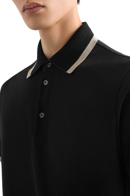 25FW 돌체앤가바나 폴로 티셔츠 G8SW8THU7VDN0000 Black - DOLCE & GABBANA