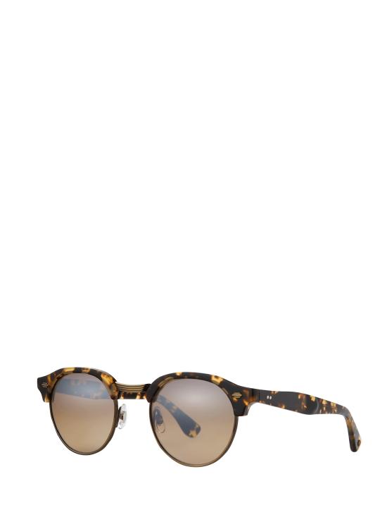 26FW 가렛라이트 선글라스 OAKWOOD SUN TUT BG BRLM TUSCAN TORTOISE BRUSHED GOLD BROWN LAYERED MIRROR - GARRETT LEIGHT
