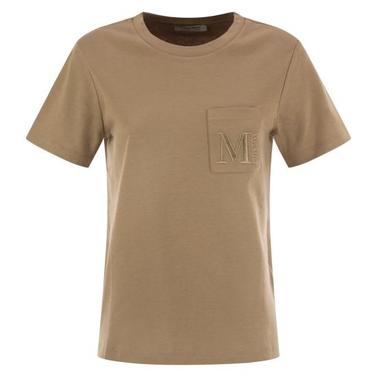 25FW 에스막스마라 반팔 티셔츠 2529976011600 CAMEL