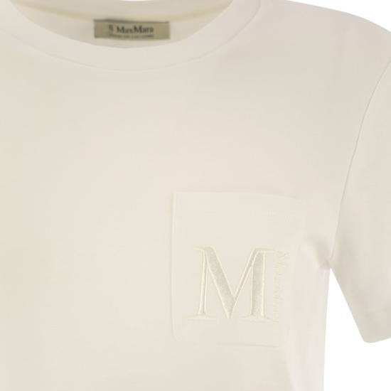 25FW 에스막스마라 반팔 티셔츠 2529976011600 WHITE - 'S MAX MARA
