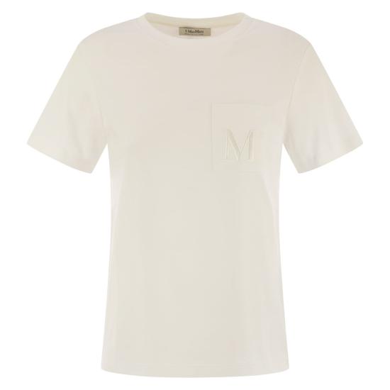 25FW 에스막스마라 반팔 티셔츠 2529976011600 WHITE