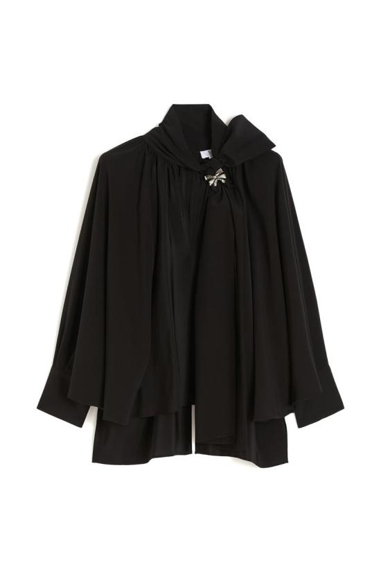 25FW 막스마라 셔츠 2521116081600007 Black