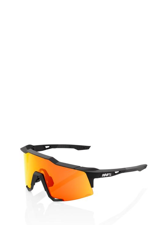 25FW 100퍼센트 선글라스 SPEEDCRAFT SOFT TACT BLACK HIPER RED MULTILAYER MIRROR LENS - 100PERCENT