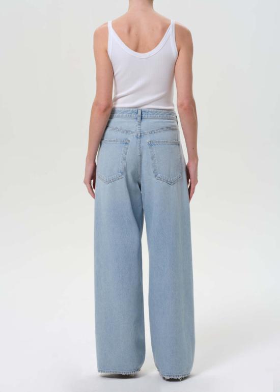  에이골디 데님 팬츠 아골데 바나 폴드 진 스파크 - AGOLDE