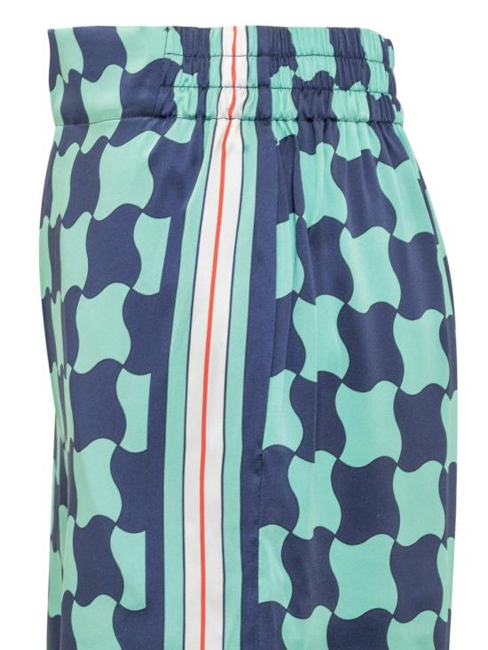  카사블랑카 숏팬츠 WS23TR105 06 BLUE - CASABLANCA