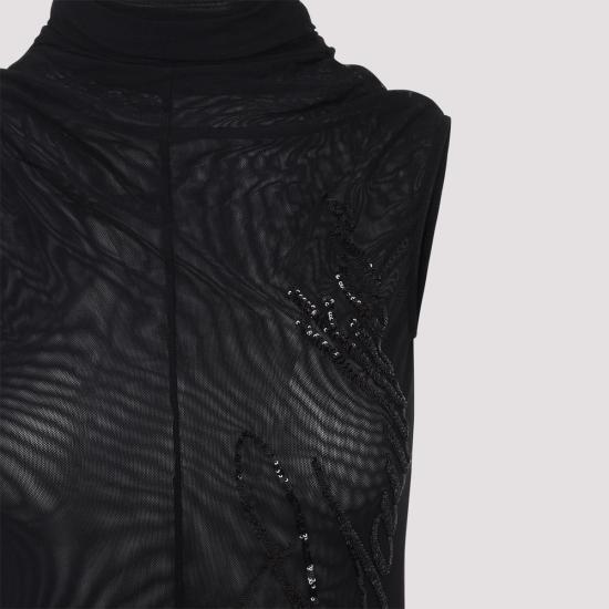 25FW 장 폴 고티에 롱 원피스 2503WDR022M00100 00 Black - JEAN PAUL GAULTIER