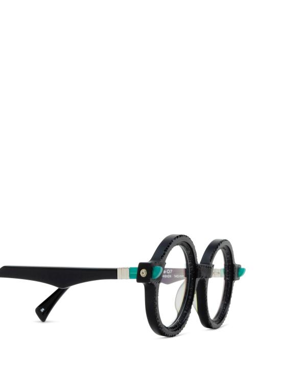 25FW 쿠보라움 안경 Q7 BMS BLACK MATT BLACK SHINE - KUBORAUM