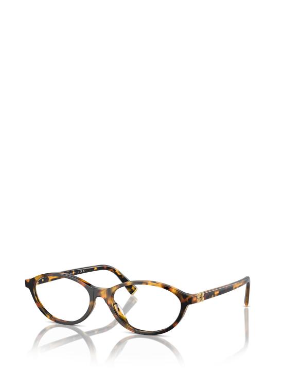 26FW 미우미우 오벌 프레임 안경 MU 09XV VAU1O1 HONEY HAVANA - MIU MIU
