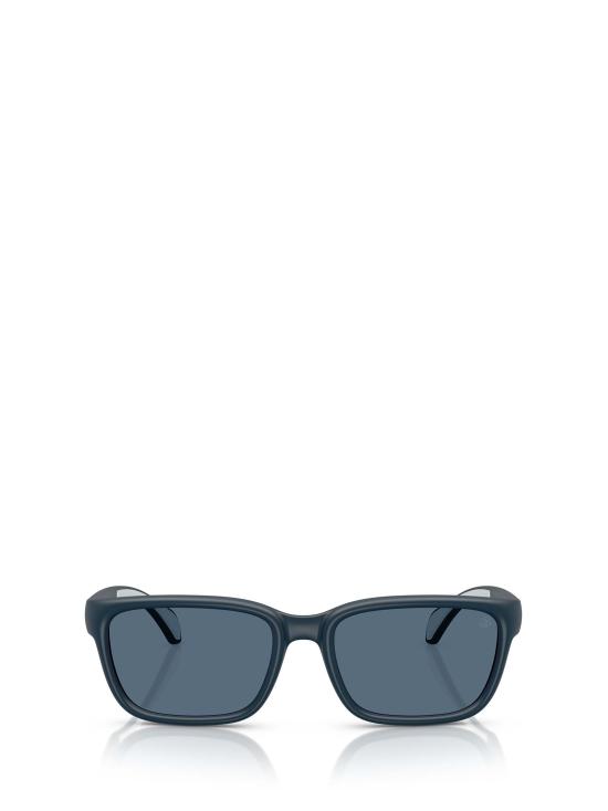 25FW 몽클레어 SLICKA 슬리카 직사각 프레임 선글라스 ME8002 500880 MATTE BLUE