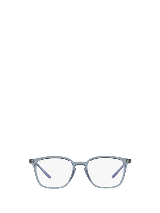 26FW 레이밴 안경 RX7185 8235 TRANSPARENT DARK BLUE