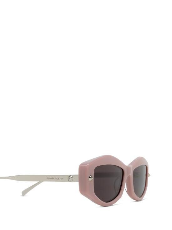 25FW 알렉산더 맥퀸 선글라스 AM0482S 003 PINK - ALEXANDER MCQUEEN