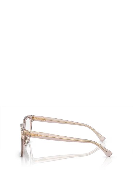 25FW 랄프 로렌 안경 RA7158U 6117 SHINY TRANSPARENT BEIGE - RALPH LAUREN