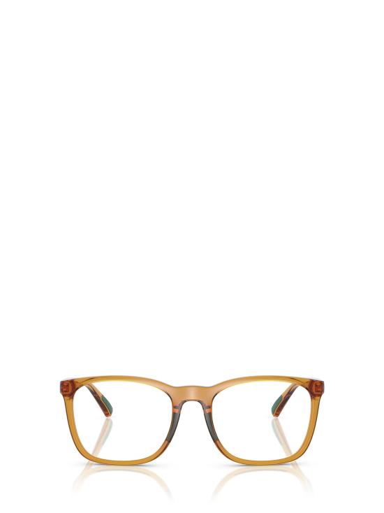 26FW 폴로 랄프로렌 안경 PH2281U 6209 SHINY TRANSPARENT HONEY BROWN