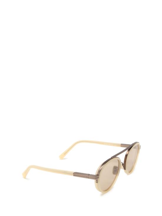 25FW 에르메네질도제냐 선글라스 EZ0242 57E SHINY BEIGE - ERMENEGILDO ZEGNA