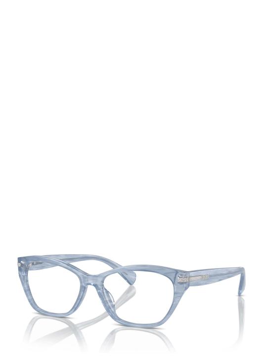 26FW 랄프 로렌 안경 RA7161U 6156 SHINY STRIPED BLUE - RALPH LAUREN