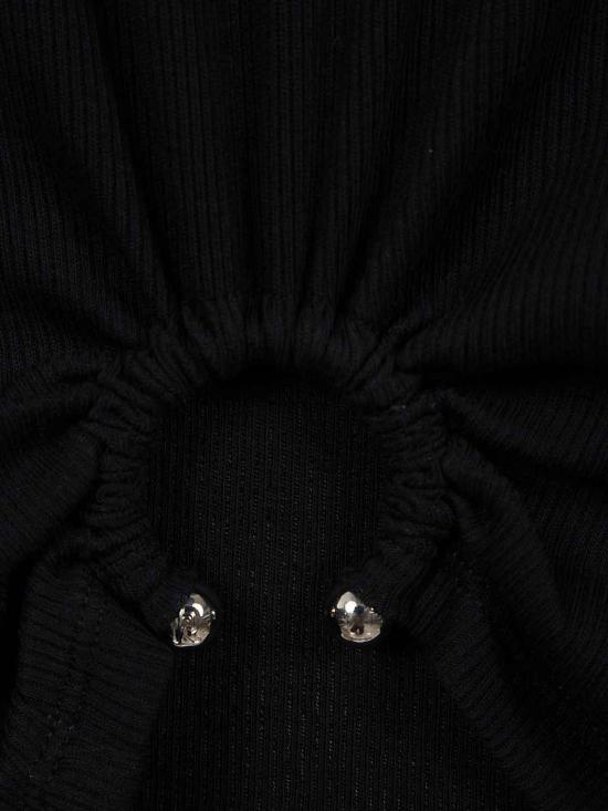  파코라반 민소매 티셔츠 24FJTE165CO0530P001 Black - PACO RABANNE