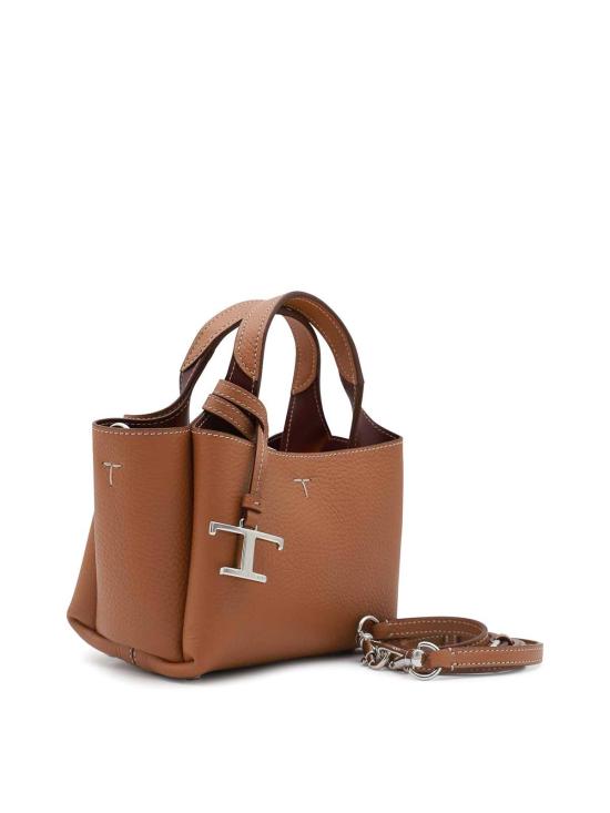 27SS 토즈 마이크로 토트백 XBWAPAFL000QRI9P13 Brown - TODS