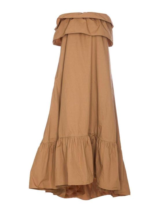 26SS 생로랑 미디 스커트 818380YZ9AN2560 Beige