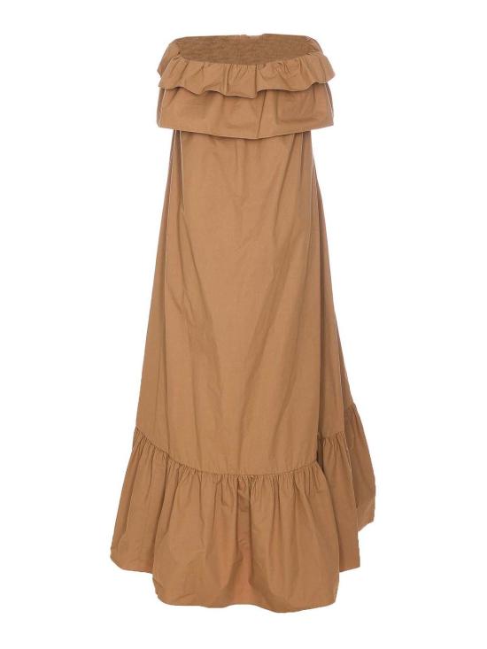 26SS 생로랑 미디 스커트 818380YZ9AN2560 Beige - SAINT LAURENT