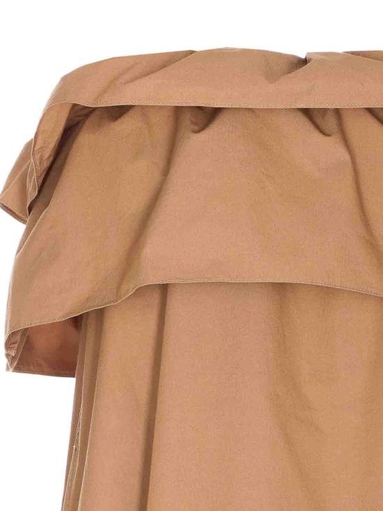 26SS 생로랑 미디 스커트 818380YZ9AN2560 Beige - SAINT LAURENT