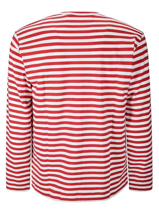  꼼데가르송 긴팔 티셔츠 AXT1640514 Red - COMME DES GARCONS