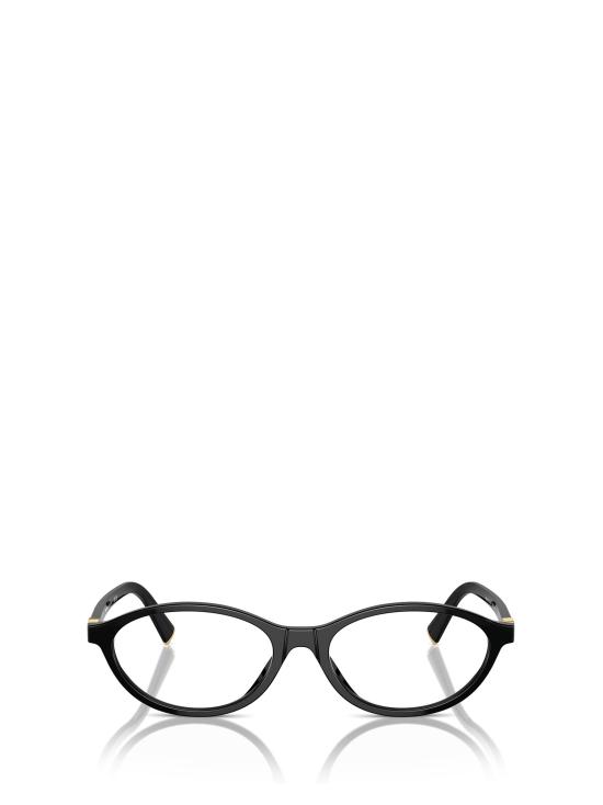 26FW 미우미우 오벌 프레임 안경 MU 09XV 16K1O1 BLACK