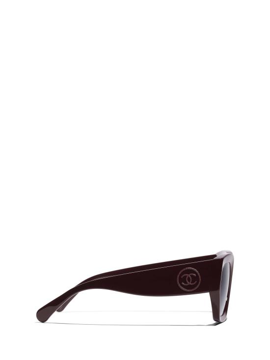 26FW 샤넬 선글라스 CH5506 1461S6 BURGUNDY - CHANEL