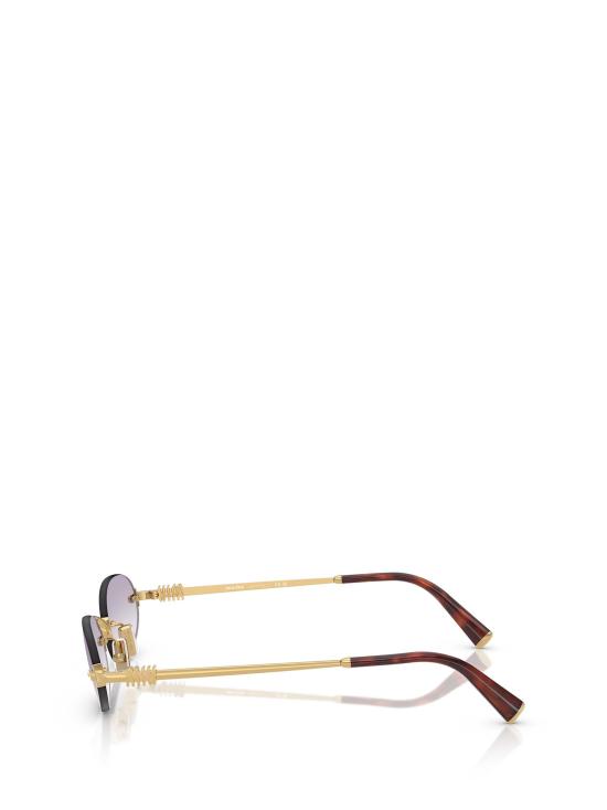 26FW 미우미우 선글라스 MU A54S 5AK04O GOLD - MIU MIU